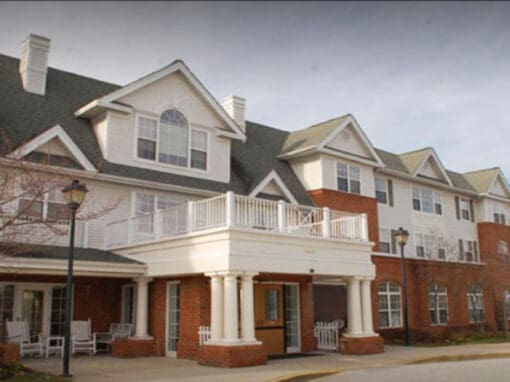 Charter Senior Living of Woodholme Crossing Image Gallery - Front Entrance