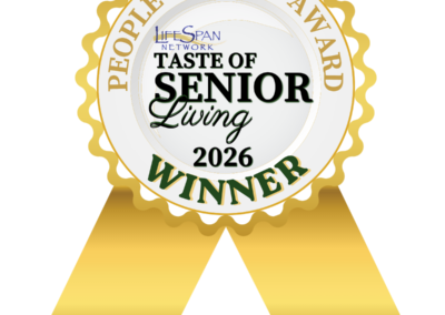 Charter of Woodholme Crossing Wins People’s Choice at Taste of Senior Living