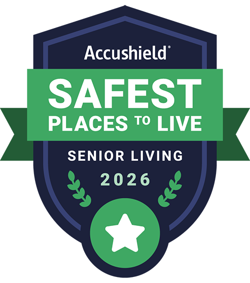 Safest Places to Live badge